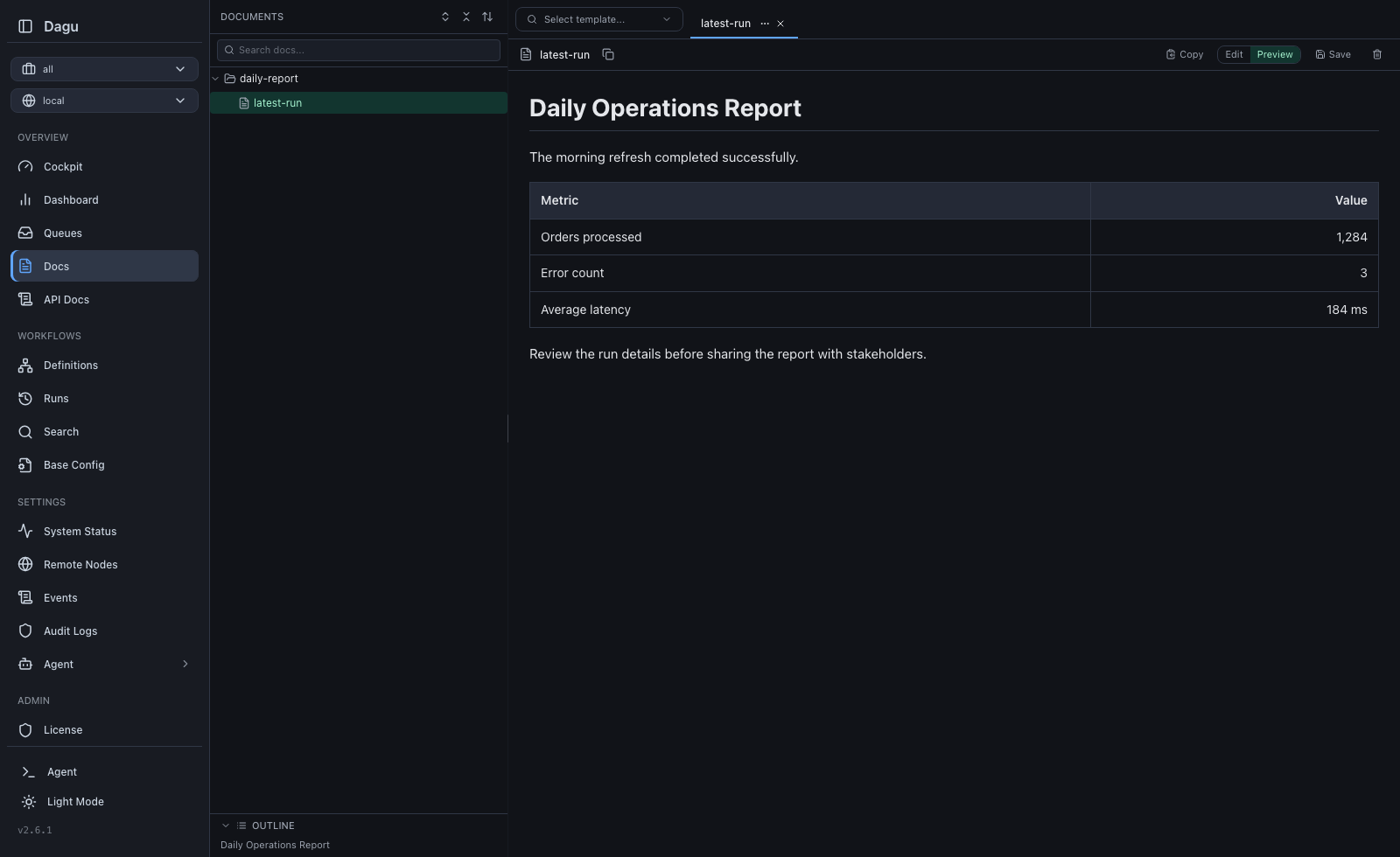 Wiki and runbooks